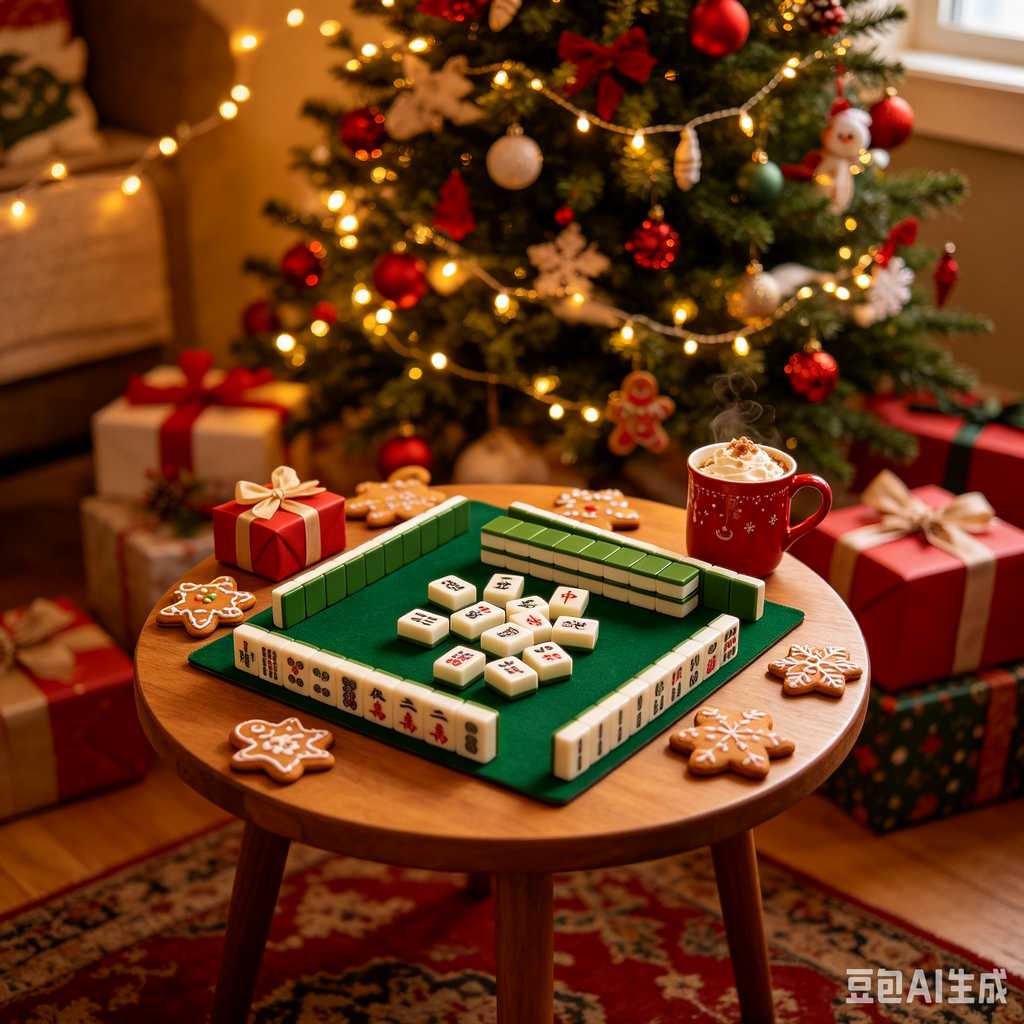 indoor leisure game mahjong set